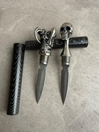 New  Damascus Steel 316 Steel Handle Hunting Tool