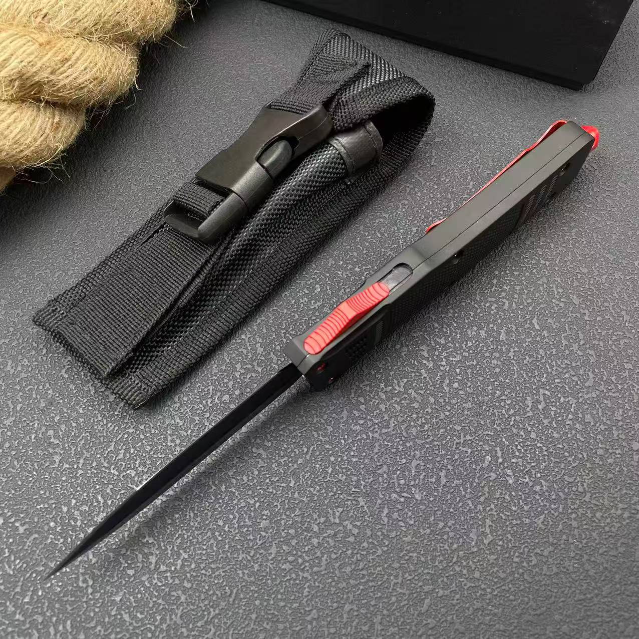 Tactical Folding Knife - 8CR14 Steel & Zinc Alloy Handle A16