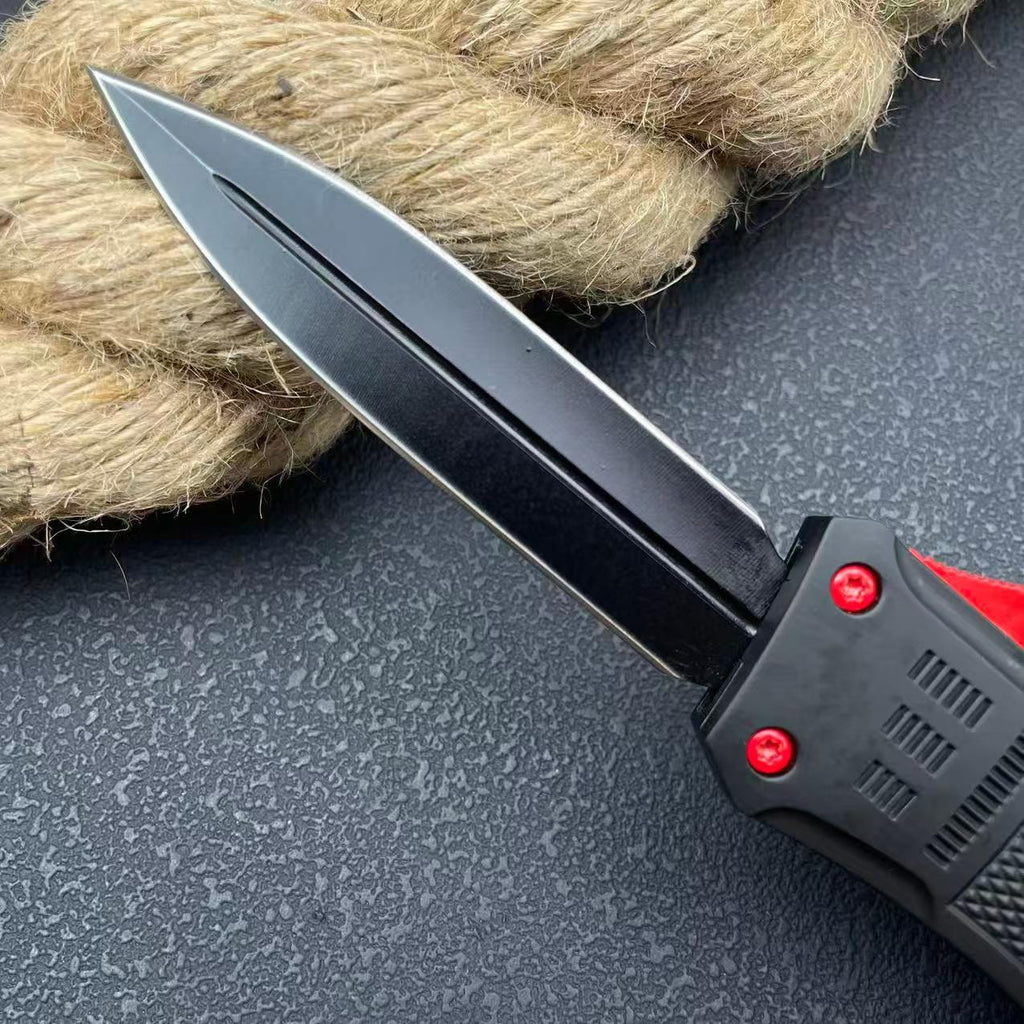 Tactical Folding Knife - 8CR14 Steel & Zinc Alloy Handle A16