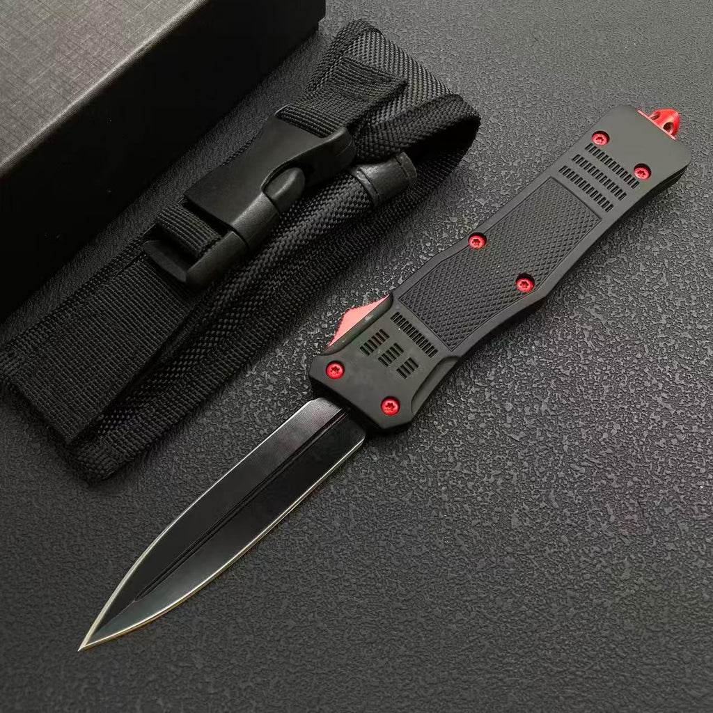 Tactical Folding Knife - 8CR14 Steel & Zinc Alloy Handle A16