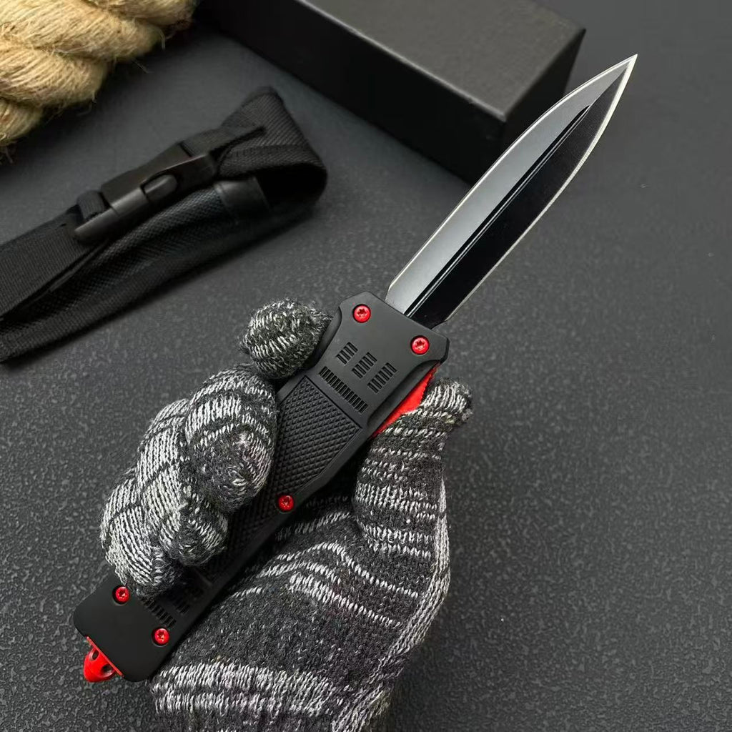 Tactical Folding Knife - 8CR14 Steel & Zinc Alloy Handle A16
