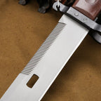 AK-Style Military Fixed Blade Tool – Alloy Steel, Nylon Fiberglass Handle with Steel Sheath AKM1