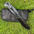 al Folding Tool – 10Cr15MoVCo Steel, Titanium Handle, Black PVD