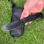 al Folding Tool – 10Cr15MoVCo Steel, Titanium Handle, Black PVD