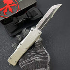 Troodon OTF Pocket Knife - Aluminum Alloy Handle 8CR14MOV Steel