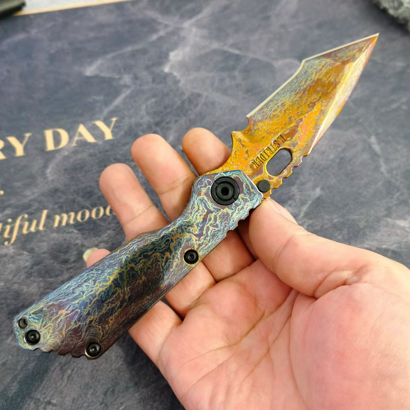 Strider SNG Titanium Folding Knife