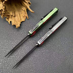 Mic UT OTF Knife | 8Cr14MoV Steel | Aluminum Handle | Splatter Edition