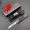OTF Tactical Knife | 8Cr14MoV Steel | Aluminum Handle | Black / Green / Tan