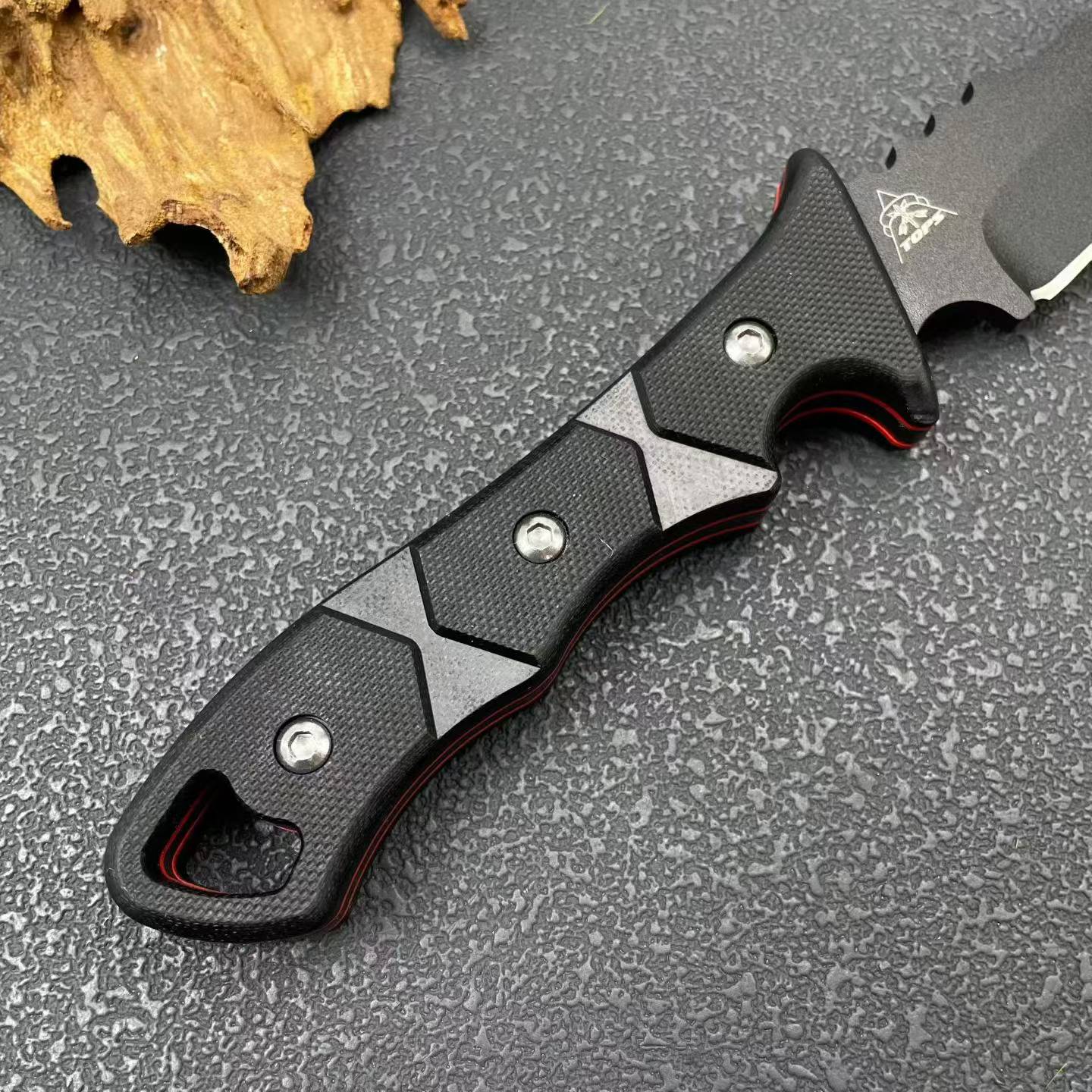 Viking Tactics Fixed Blade Knife – 8CR14MOV Steel G10 Handle