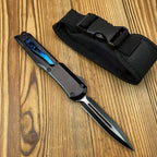Micro Tech OTF Style Fixed Blade – 8CR14MOV Carbon Fiber Handle