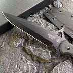 Abaniko Fixed Blade Tactical Knife – 9CR15MOV Steel G10 Handle