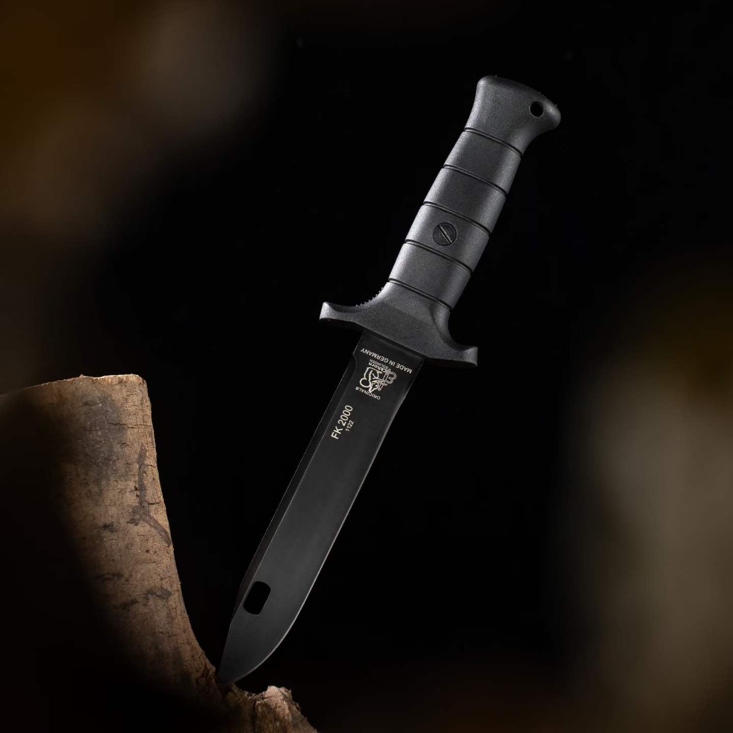 FK2000 Military Fixed Blade Knife – 55Si7 Steel Kalgard Coated