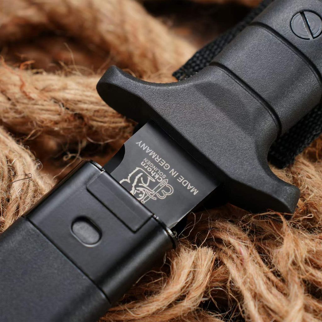 FK2000 Military Fixed Blade Knife – 55Si7 Steel Kalgard Coated