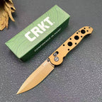 CRKT Folding Knife – 8Cr13MoV Steel Skeletonized Handle M16-03XK