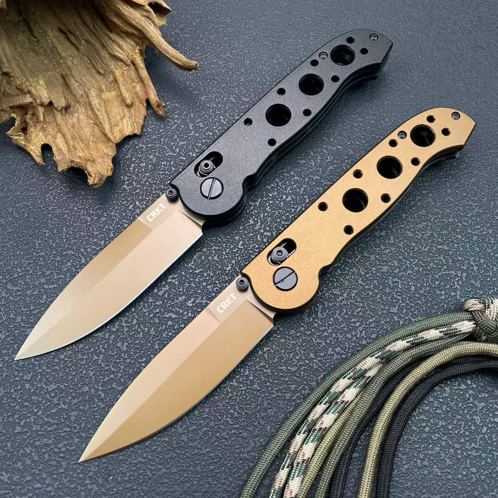 CRKT Folding Knife – 8Cr13MoV Steel Skeletonized Handle M16-03XK