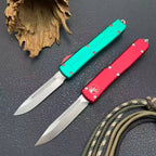 Microtech UT85 OTF Knife – 8Cr13MoV Blade Aluminum Handle Glass Breaker