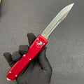 Microtech UT85 OTF Knife – 8Cr13MoV Blade Aluminum Handle Glass Breaker
