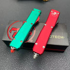 Microtech UT85 OTF Knife – 8Cr13MoV Blade Aluminum Handle Glass Breaker