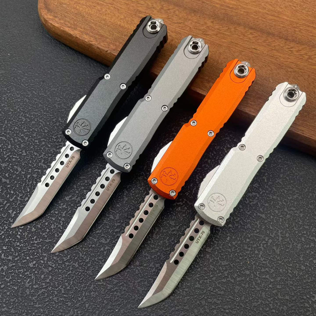 Mic UTX-70 Mini OTF Knife – 8Cr14MoV Blade Aluminum Handle