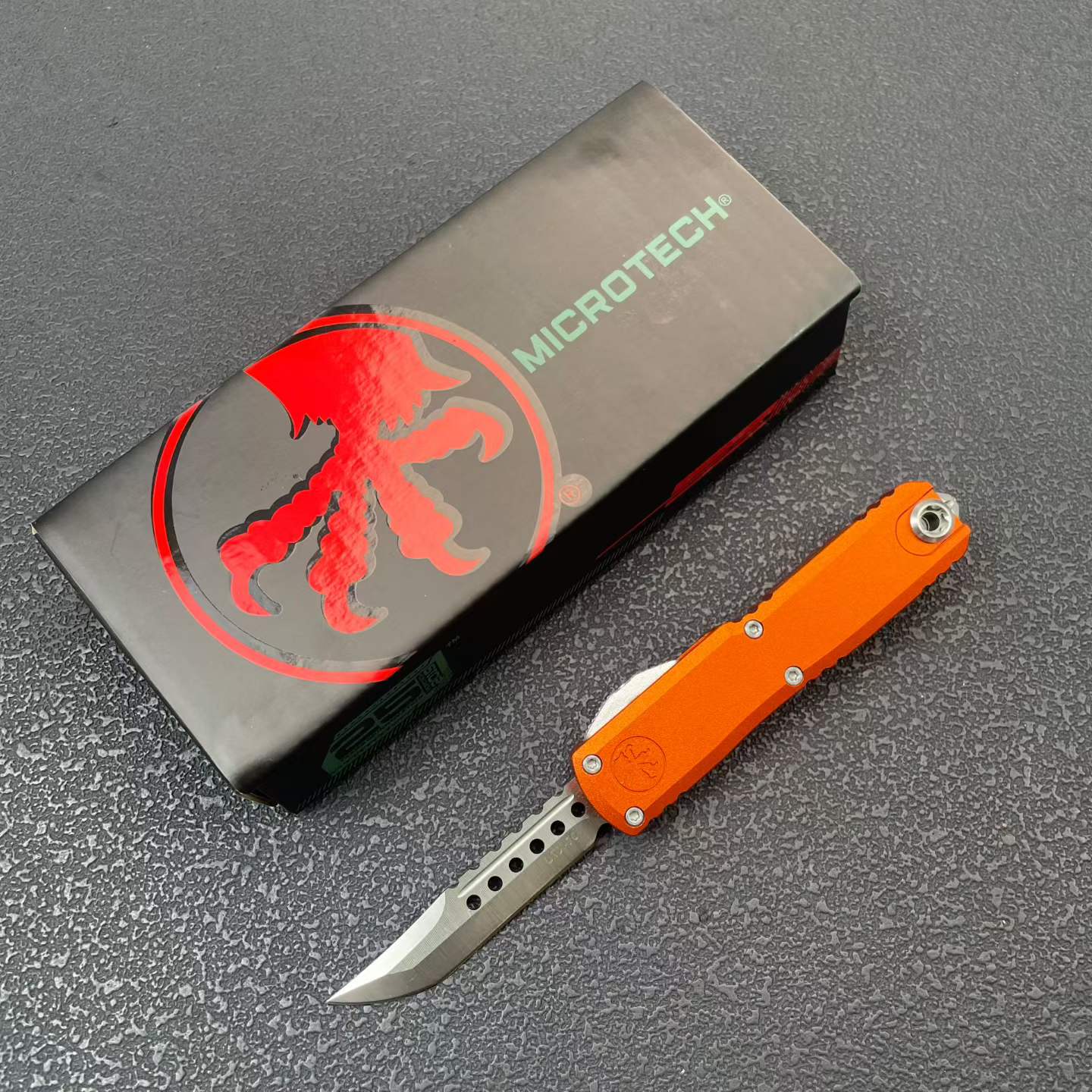 Mic UTX-70 Mini OTF Knife – 8Cr14MoV Blade Aluminum Handle