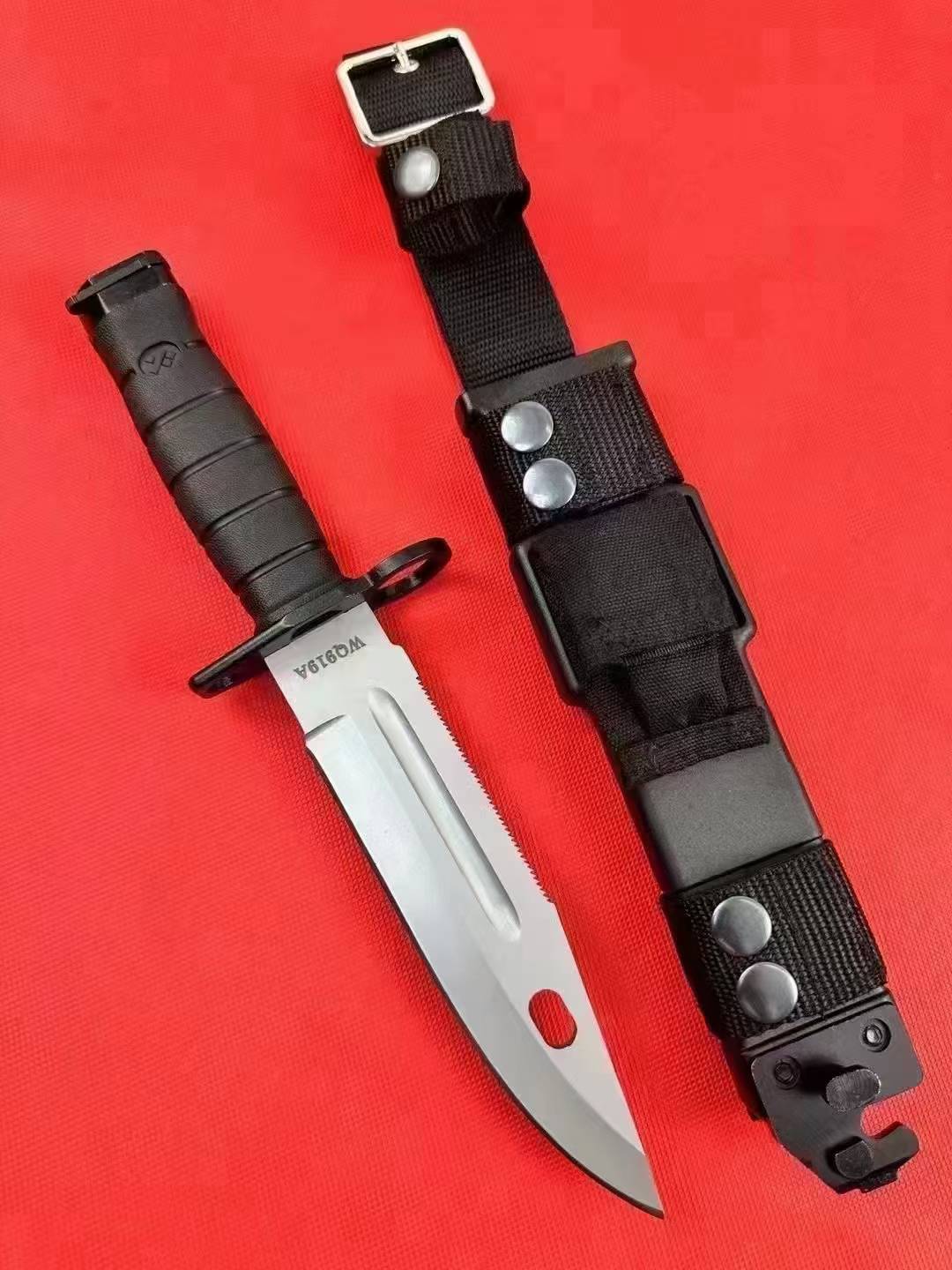 M9 Bayonet Multi-Function Fixed Blade – 7Cr15MoV Steel
