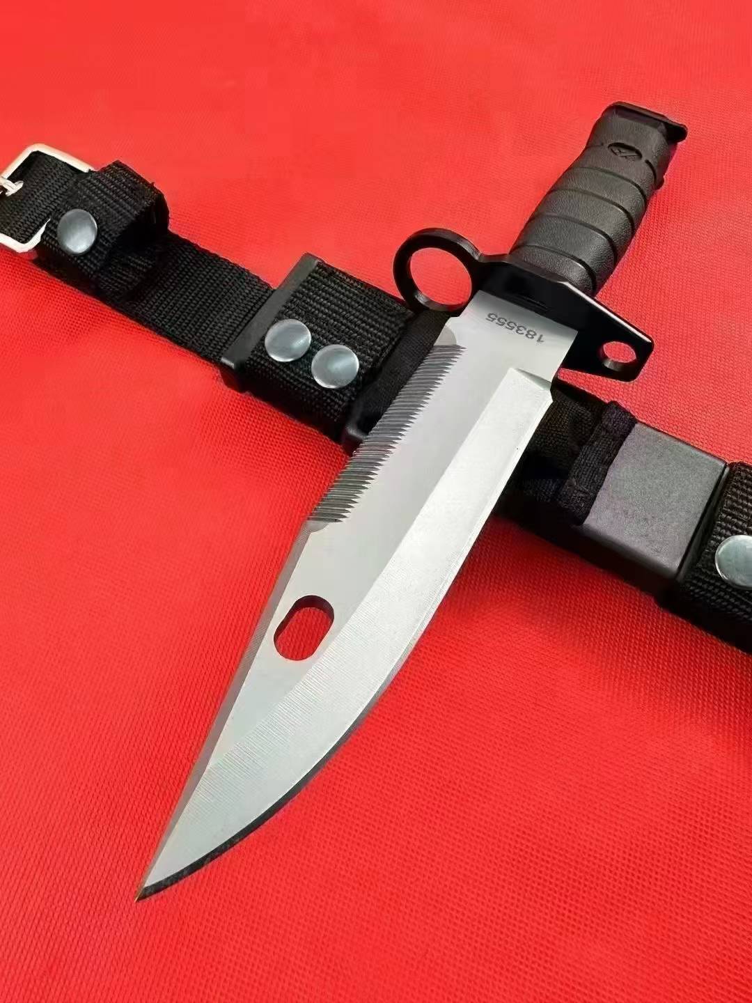 M9 Bayonet Multi-Function Fixed Blade – 7Cr15MoV Steel