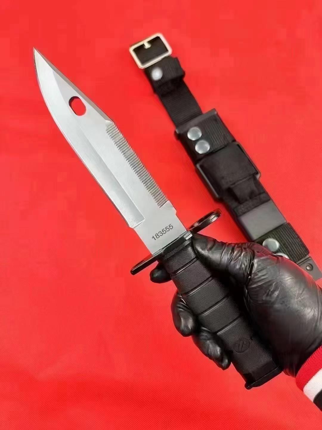 M9 Bayonet Multi-Function Fixed Blade – 7Cr15MoV Steel