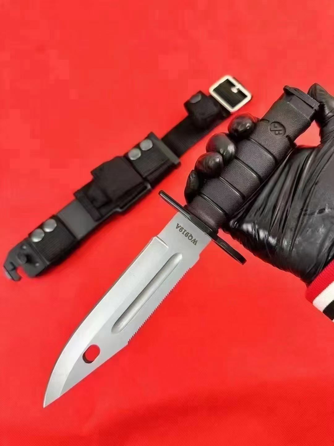 M9 Bayonet Multi-Function Fixed Blade – 7Cr15MoV Steel