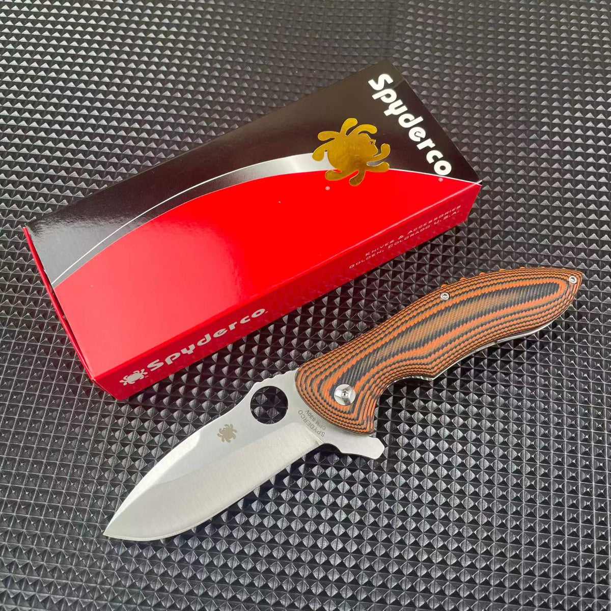 Premium Folding Knife CPM30V Blade Stainless Steel Handle