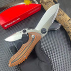 Premium Folding Knife CPM30V Blade Stainless Steel Handle