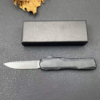 Black Tactical Knife 5GR13 Blade Aluminum Alloy Handle