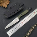 Premium Tactical Fixed Blade Knife - G10 Handle, 8Cr14MoV Steel4045