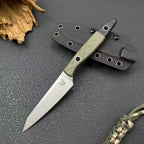 Premium Tactical Fixed Blade Knife - G10 Handle, 8Cr14MoV Steel4045