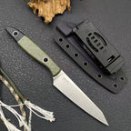 Premium Tactical Fixed Blade Knife - G10 Handle, 8Cr14MoV Steel4045