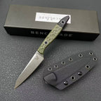 Premium Tactical Fixed Blade Knife - G10 Handle, 8Cr14MoV Steel4045