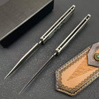 Premium Full Damascus Steel Folding Knife - 228-Layer