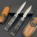 Premium Full Damascus Steel Folding Knife - 228-Layer
