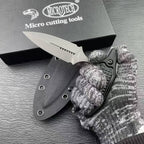 T-Handle Push Dagger Fixed Blade Knife – 8Cr13MoV Steel, Ergonomic ABS Grip