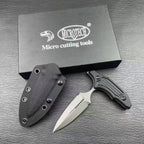 T-Handle Push Dagger Fixed Blade Knife – 8Cr13MoV Steel, Ergonomic ABS Grip