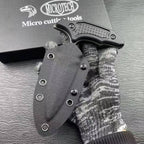 T-Handle Push Dagger Fixed Blade Knife – 8Cr13MoV Steel, Ergonomic ABS Grip