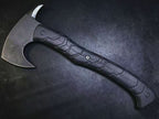 Heavy-Duty DC53 Steel Camping Axe – Full Tang Outdoor Survival Tomahawk with G10 Handle