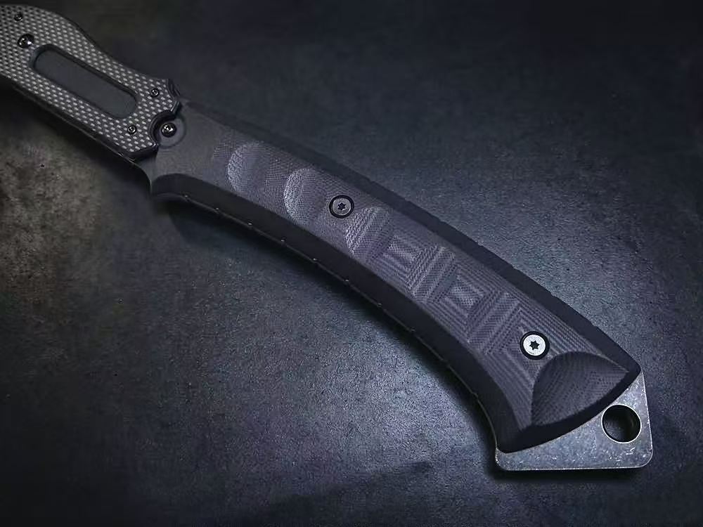 Heavy-Duty DC53 Steel Survival Axe (408mm) – Full Tang Outdoor Camping Tomahawk