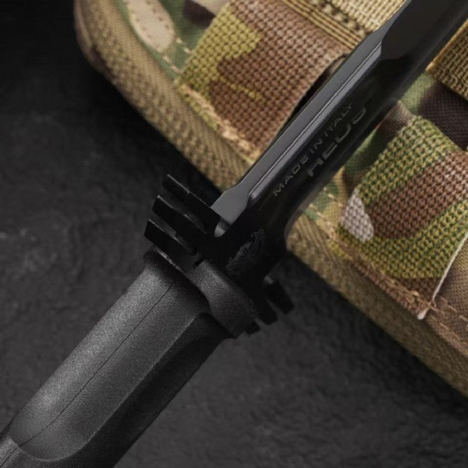 Extrema Ratio ERMES Black Fixed Blade Knife