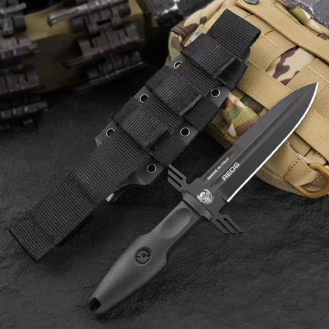 Extrema Ratio ERMES Black Fixed Blade Knife