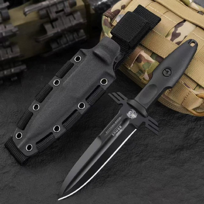 Extrema Ratio ERMES Black Fixed Blade Knife