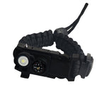 15-in-1 Outdoor Survival Paracord Bracelet