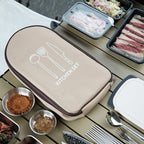 304 Stainless Steel Outdoor Cookware Set — 11-Piece Camping Kitchen Kit