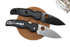 New S30V Blade Carbon Fiber Handle Lock Back Camping Folding Pocket Tool TF229