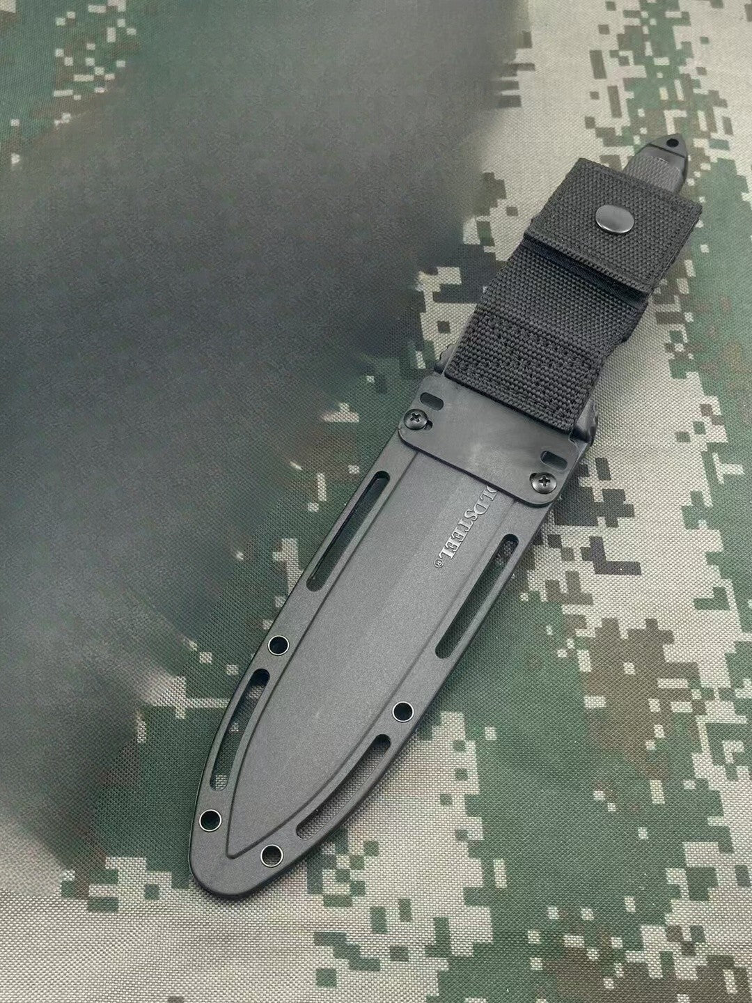 13'' New Double Edge 3V Blade Craton Handle Tactics Dagger Hunting Knife VTH67B