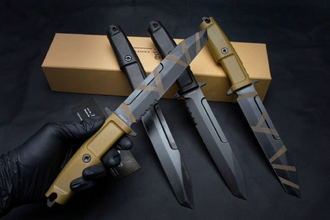 12'' New N690 Steel Blade FORPRENE Handle Camping Knife Knife VTH96T